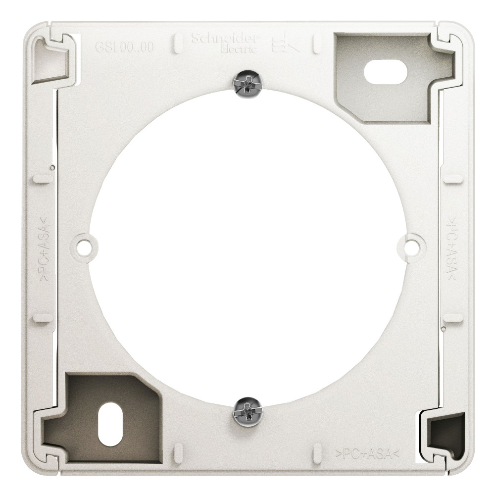 GLOSSA КОРОБКА для наружного монтажа, ПЕРЛАМУТР