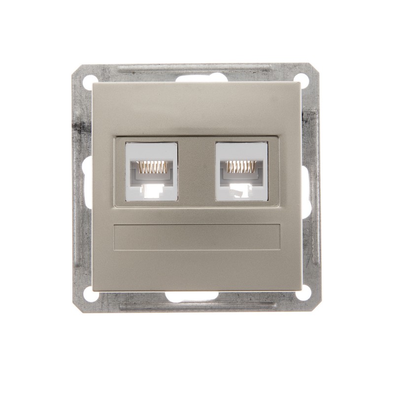 РОЗЕТКА ИНФ. В59 СУ Б.Р К.5Е 2 Я.ШАМП.