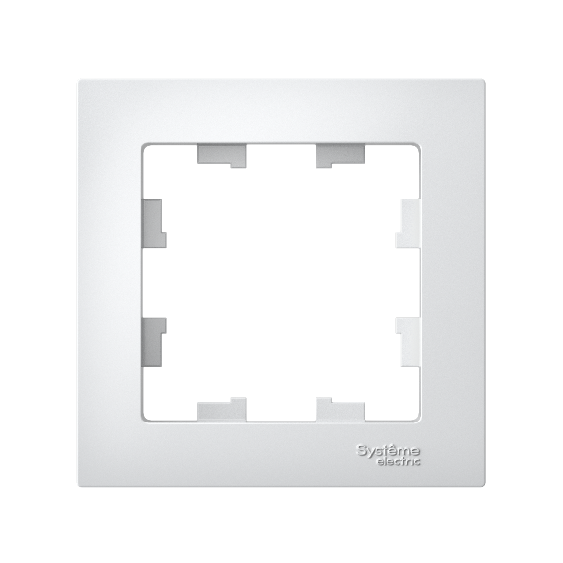 ATLASDESIGN 1-постовая РАМКА, БЕЛЫЙ