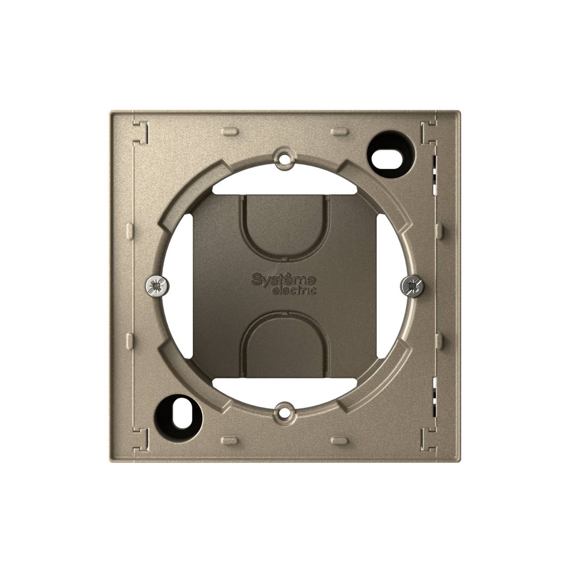 ATLASDESIGN КОРОБКА для наружного монтажа, ШАМПАНЬ