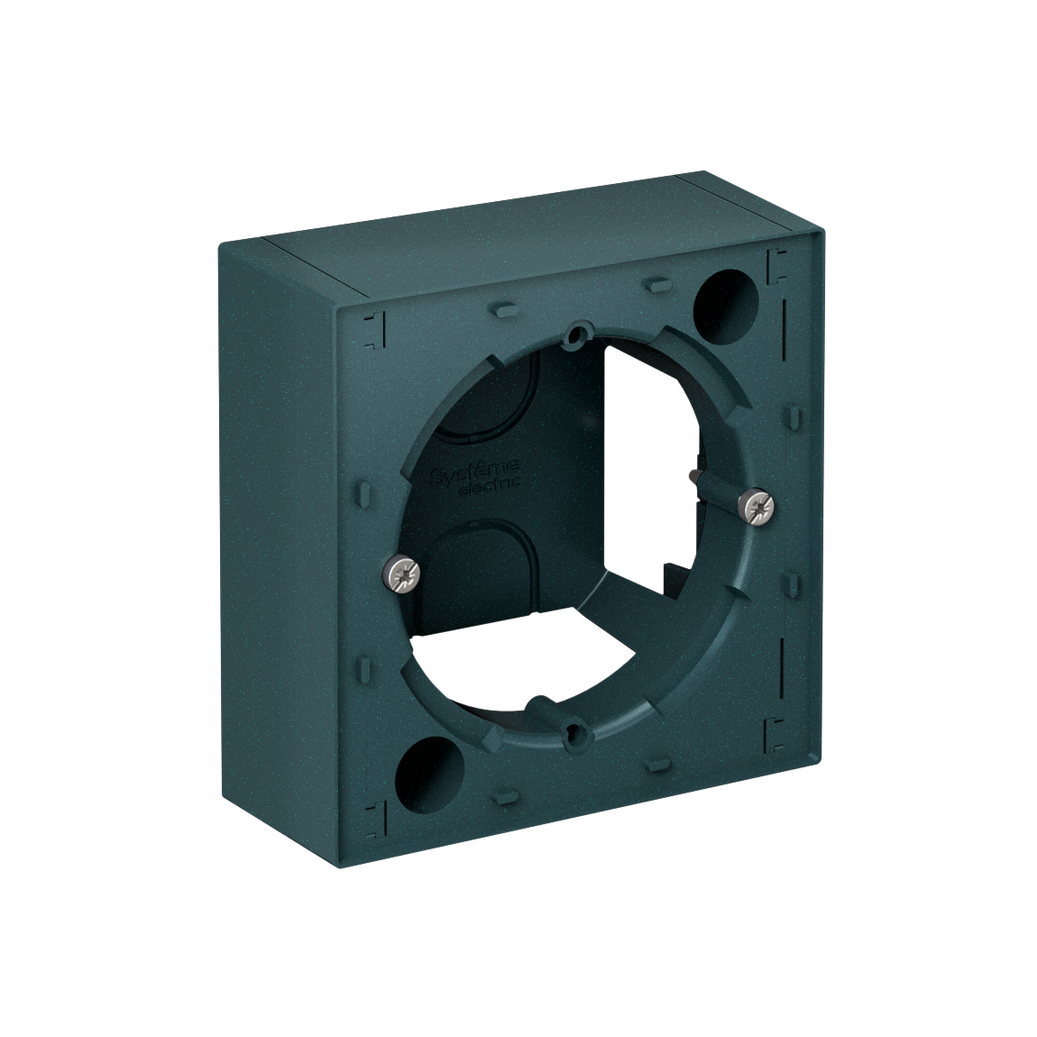 ATLASDESIGN КОРОБКА для наружного монтажа, ИЗУМРУД