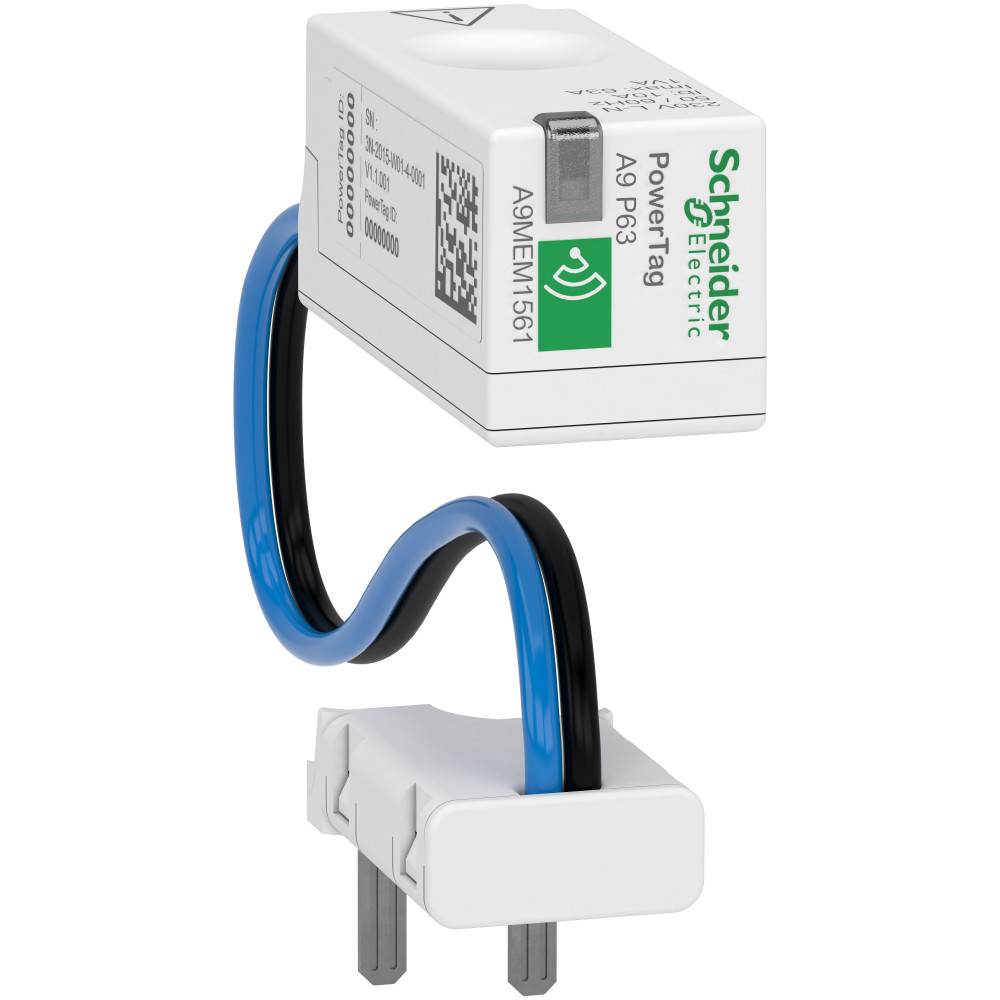 Датчик энергопотребления беспроводной модели PowerTag, серии Acti9