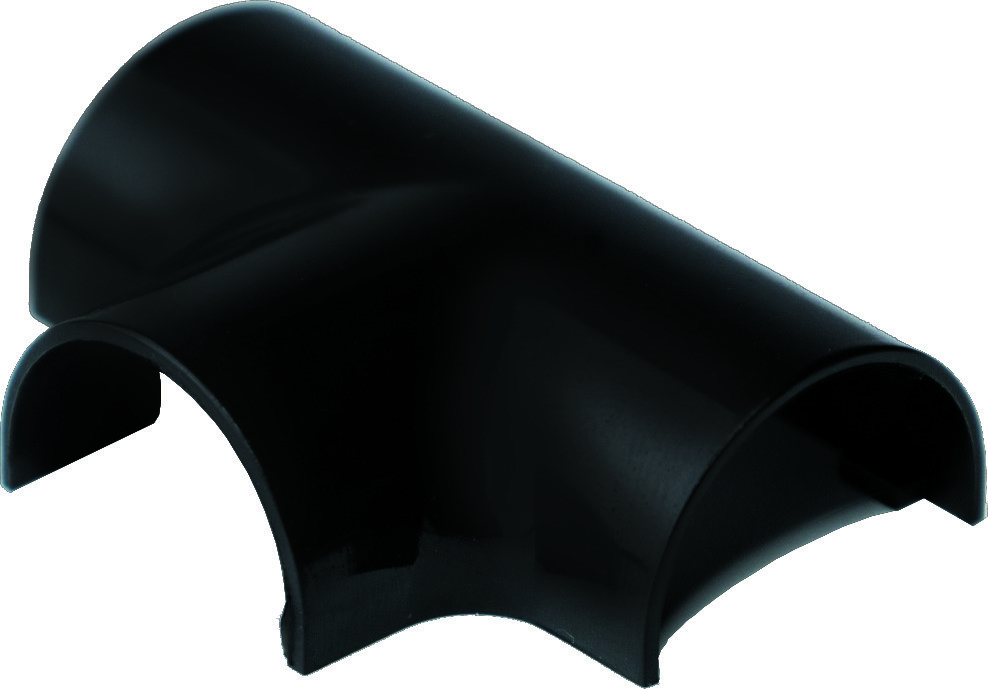 MultiSet Тройник для кабель-канала  20х12 (комплект из 2шт) Антрацит