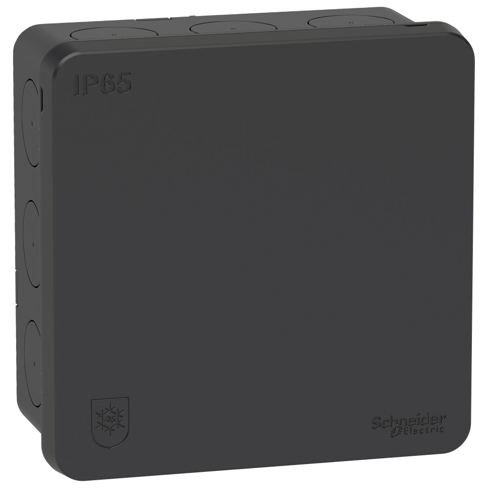 КОРОБКА MUREVA IP65 87х87 (77х77) АНТРАЦ