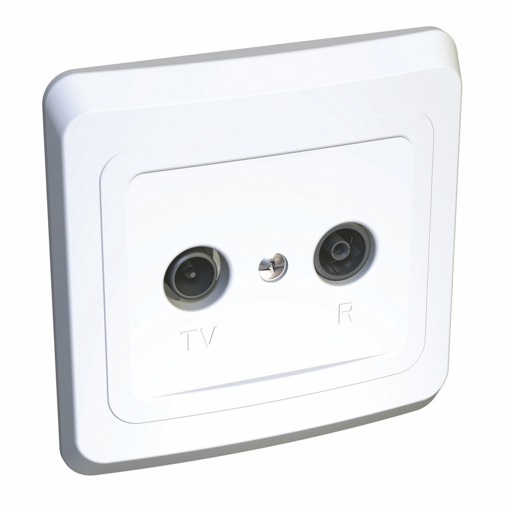 РОЗЕТКА TV/FM ОКОНЕЧНАЯ 2 ДБ