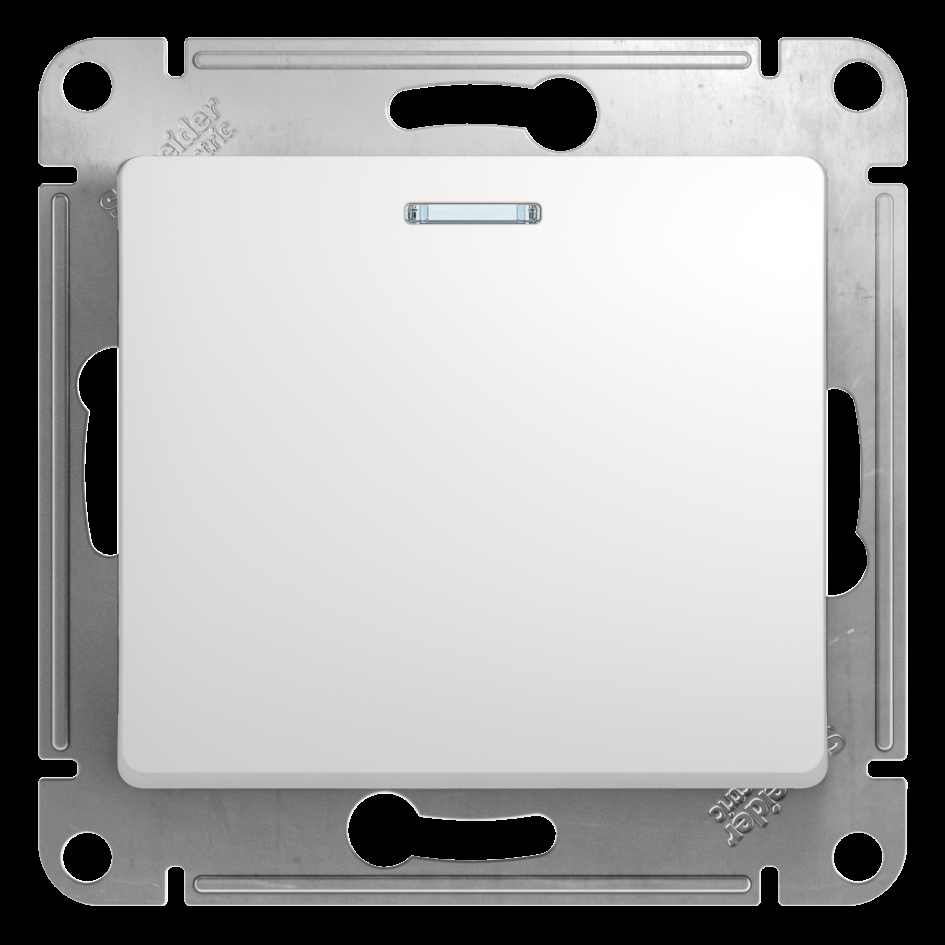 Нажимная КНОПКА с подсветкой, сх.1а