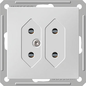 РОЗЕТКА В59 СУ Б.Р КЛ.2 2 Я БЕЛ.