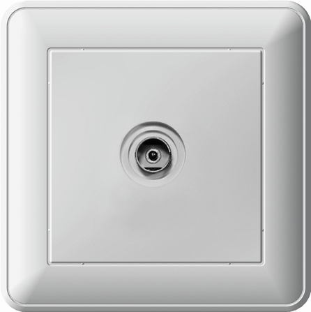 РОЗЕТКА ТВ В59 СУ БЕЛ.