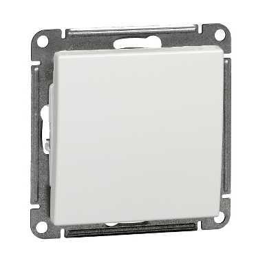 1-кл. ВЫКЛ, с самовозвр, 10АХ, мех., БЕЛ