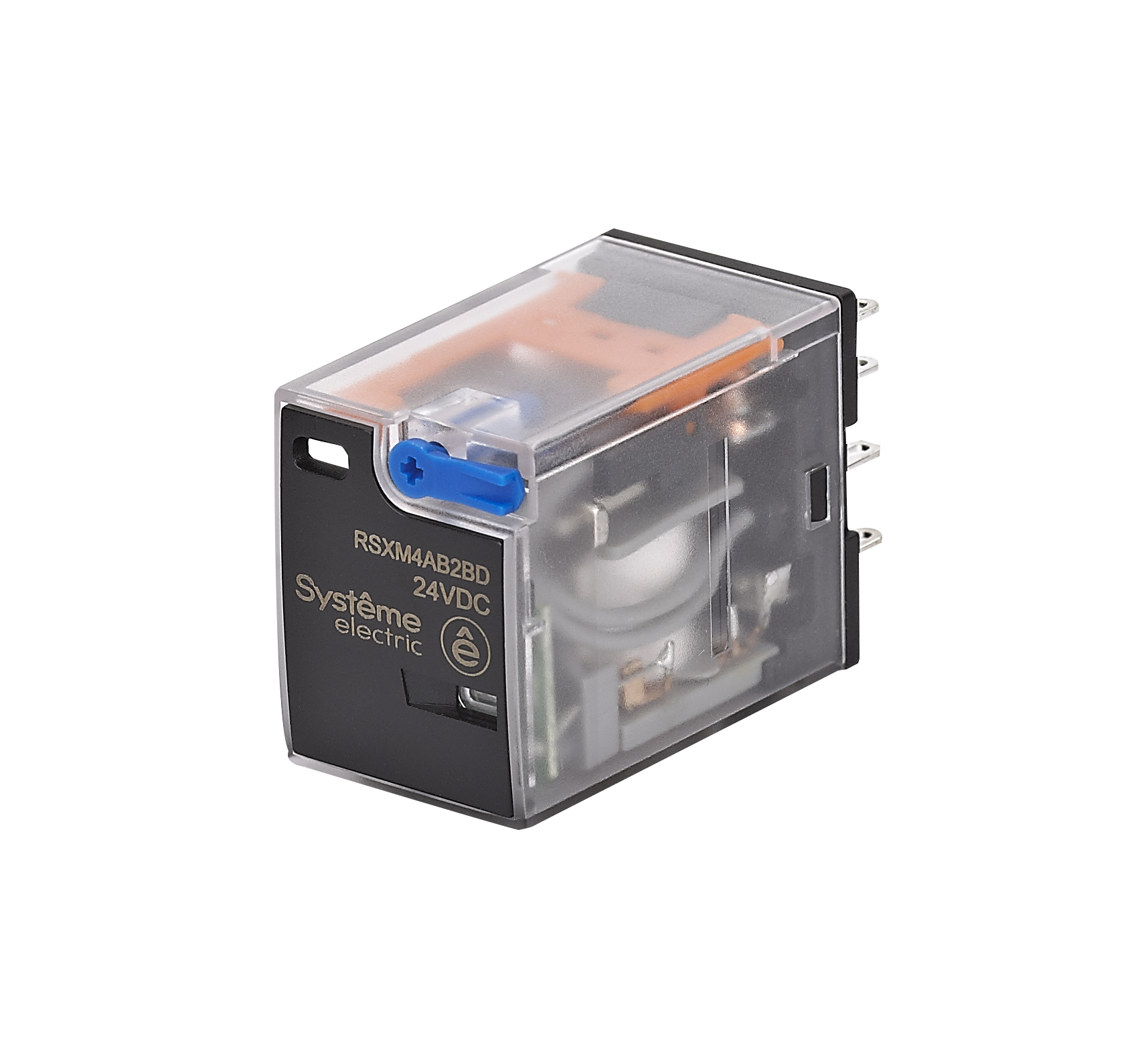 Реле 6A 4CO 24VDC тест кнопка LED