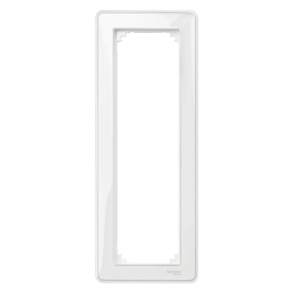 MERTEN M-CREATIV, РАМКА 3 поста б/перегородки, ПРОЗРАЧНЫЙ, SM