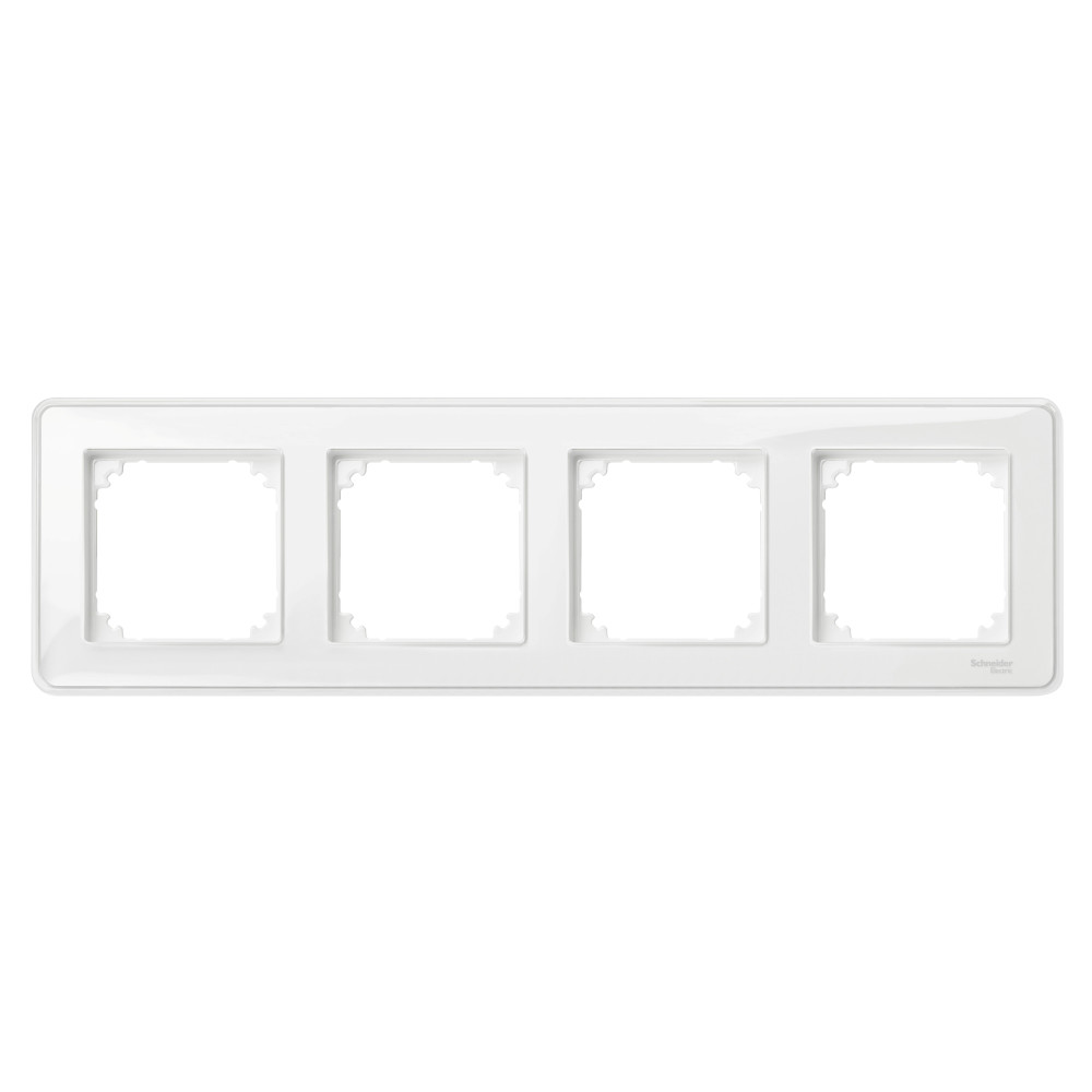 MERTEN M-CREATIV, РАМКА 4 поста. ПРОЗРАЧНЫЙ, SM