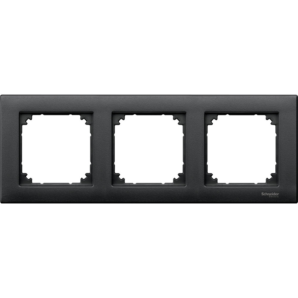 MERTEN M-Plan РАМКА 3 поста, АНТРАЦИТ SM