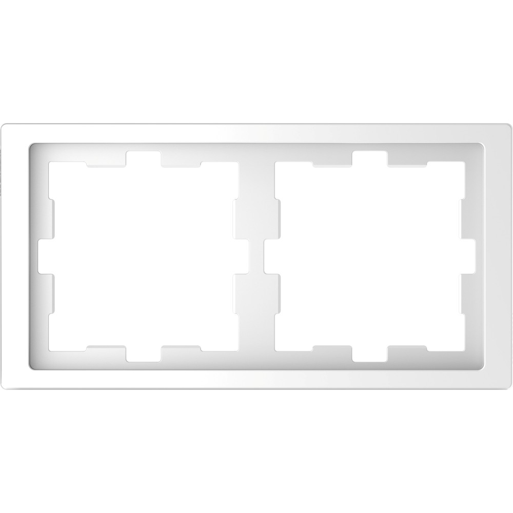 MERTEN D-Life РАМКА 2-постовая, БЕЛ. ЛОТОС