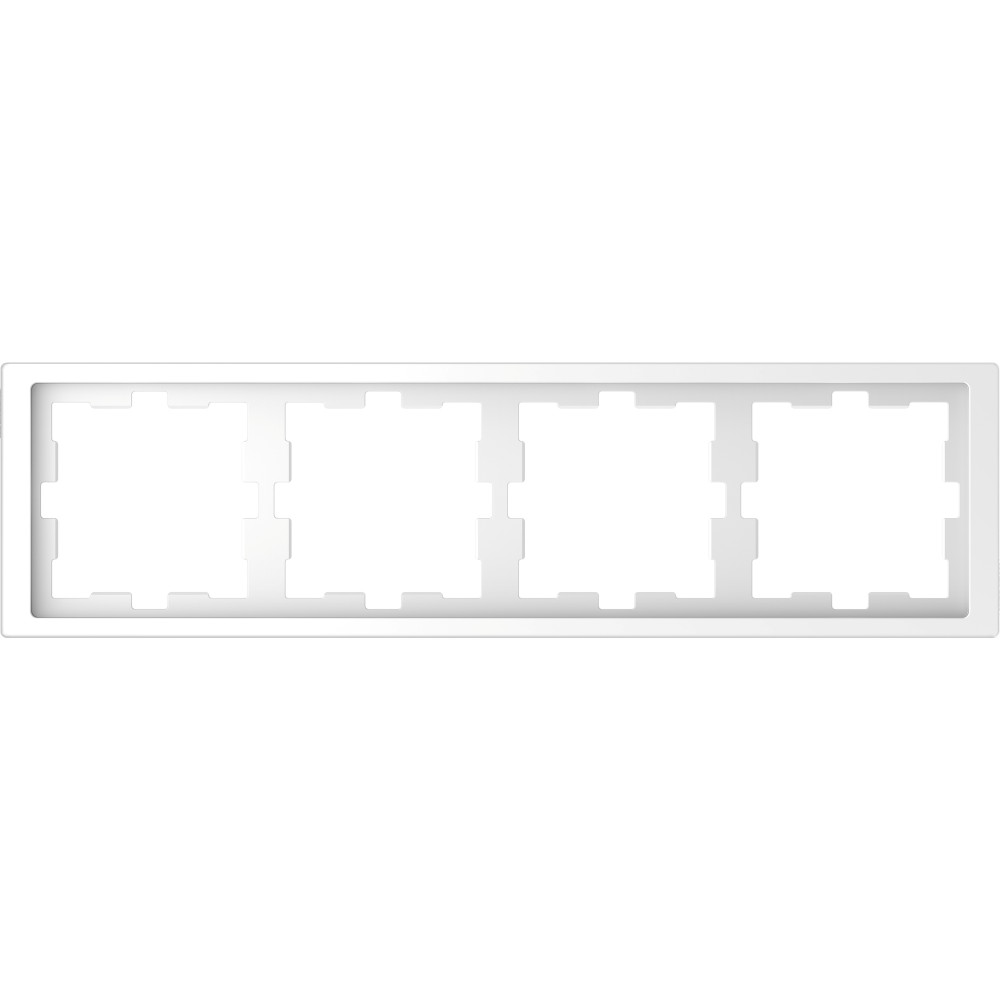 MERTEN D-Life РАМКА 4-постовая, БЕЛ. ЛОТОС