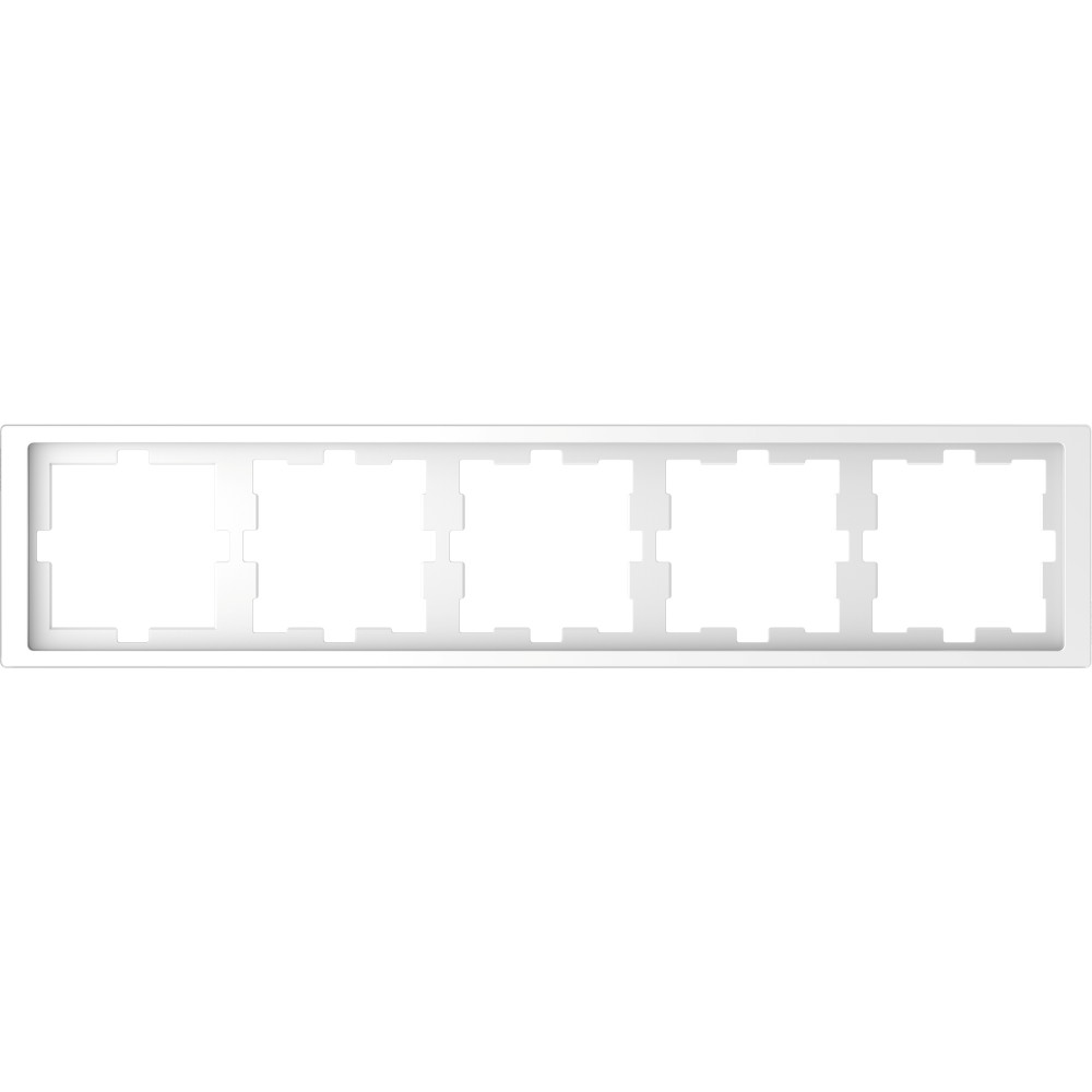 MERTEN D-Life РАМКА 5-постовая, БЕЛ. ЛОТОС