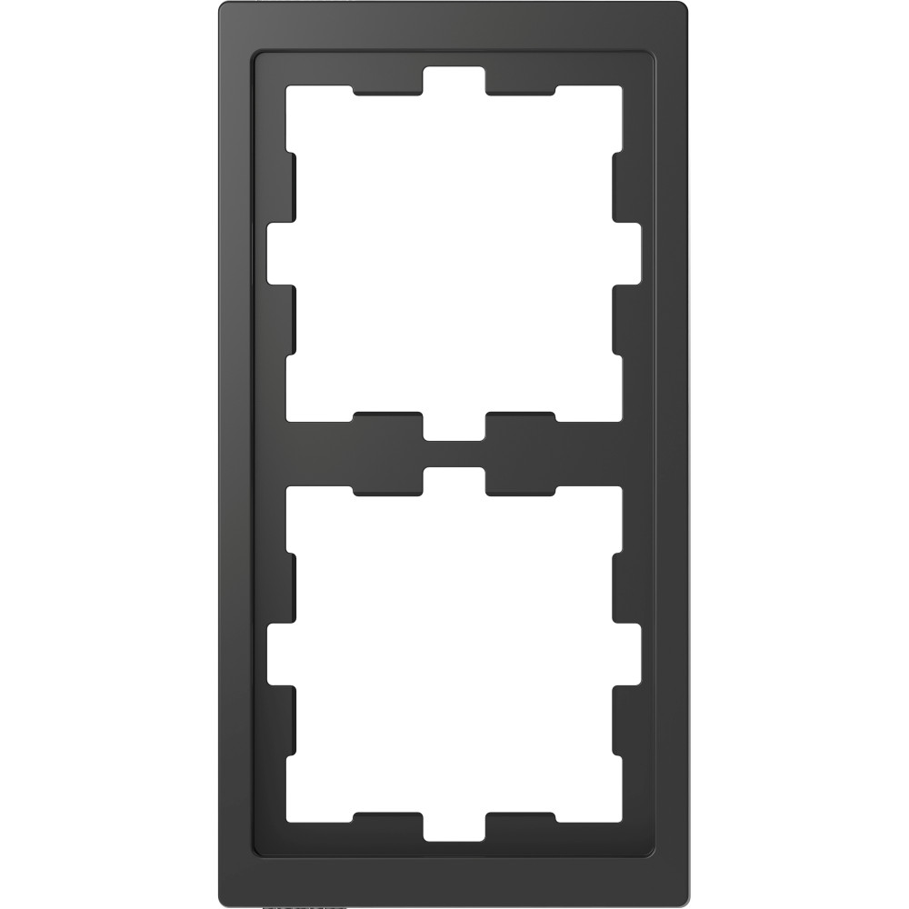 MERTEN D-Life РАМКА 2-постовая, АНТРАЦИТ