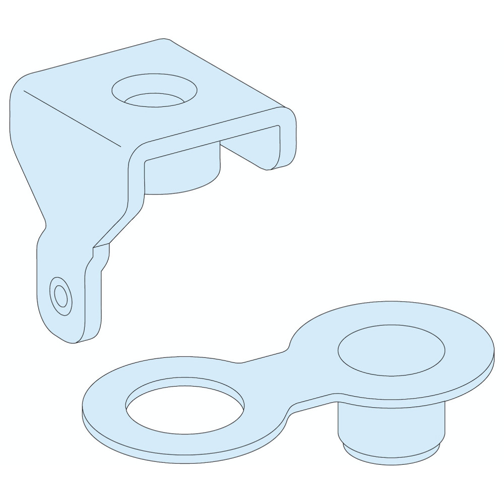 КОМПЛ.КРЕПЕЖ.ДЕТАЛЕЙ ВЕРХНЕЙ ПАНЕЛИ IP55