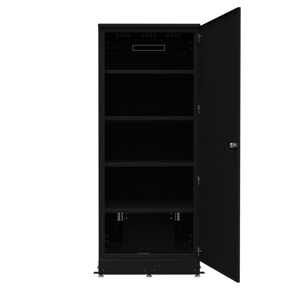 Шкаф батарейный шириной 800 мм, черный цвет