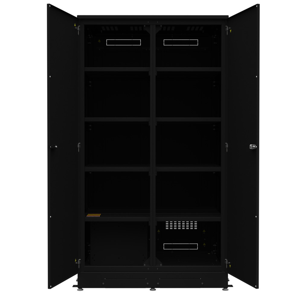 Шкаф батарейный шириной 1100 мм, черный цвет