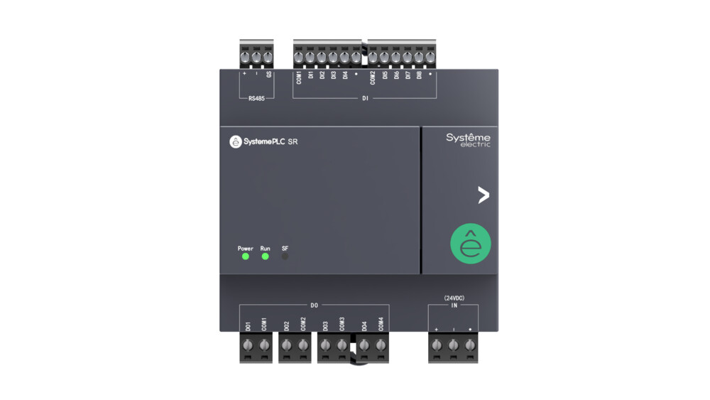 Интеллектуальное реле SR1; 24 VDC; 12 IO: 8 DI, 4 DO (реле); 1xRS485