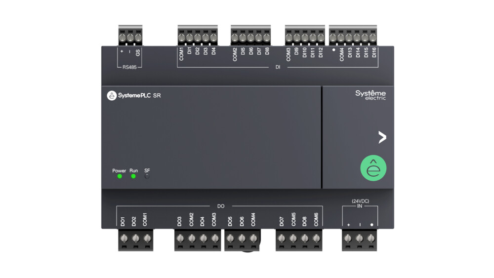 Интеллектуальное реле SR1; 24 VDC; 24 IO: 16 DI, 8 DO (реле), 1xRS485
