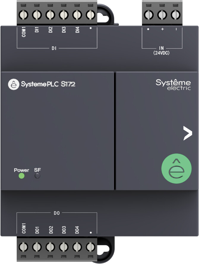 Дискретный модуль ввода/вывода; 24 VDC; 8 IO: 4 DI, 4 DO (реле)