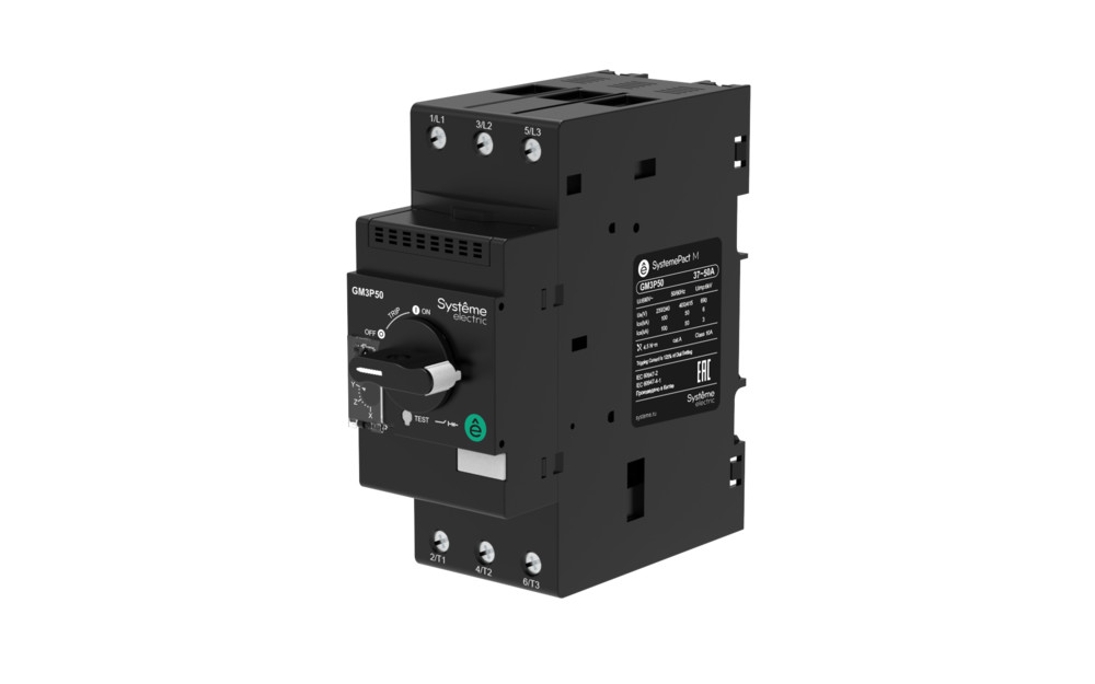 АВТ.ВЫКЛ.ЗАЩ.ДВ. GM3P 12-18A КОМБ.РАСЦЕПИТЕЛЬ ПОВ.РУК. ВИНТ.ЗАЖ. (GV3P18)