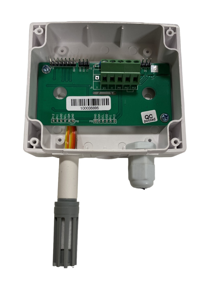 Датчик влажности и температуры наружный, 4…20мА -40…+60°С PT1000 =15…35В