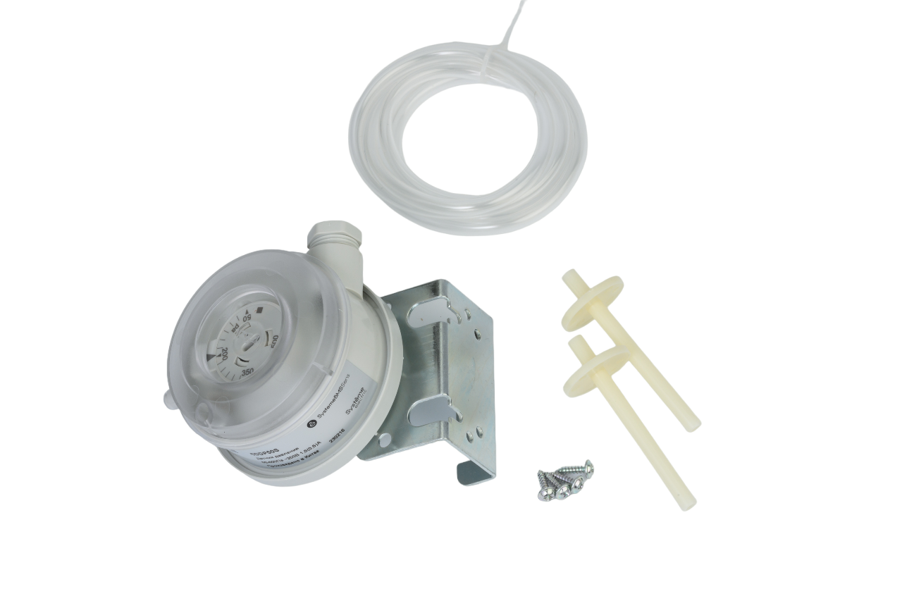 Реле дифференциального давления канальное, 30…300Па, DOFC ~250В 1,5(0,5)А