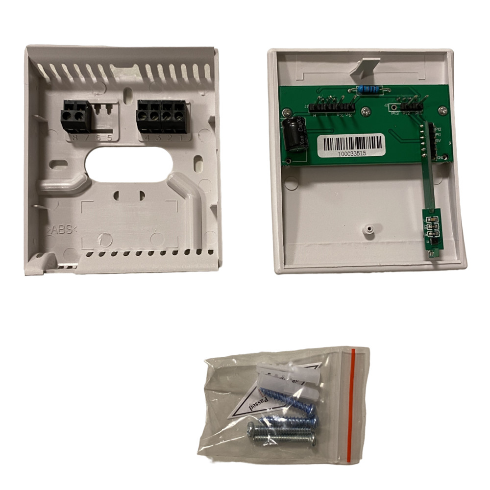 Датчик влажности и температуры комнатный, 0…10В NTC10K =15…35В