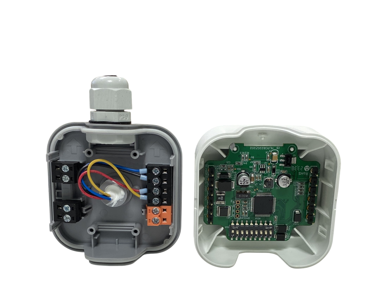 Датчик влажности и температуры канальный, 0…10В -20…+80°C Modbus 180мм(40…155мм) ~24В/=15…35В