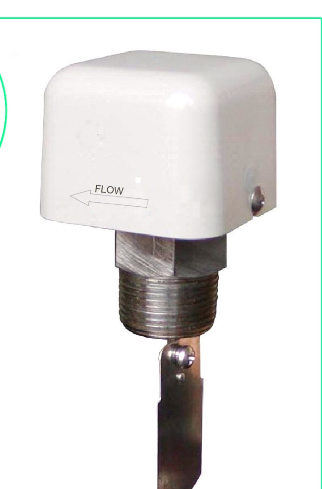 Реле протока, NPT ½", DN15…DN20 уст.18…2000л/мин, DOFC/~250В15А